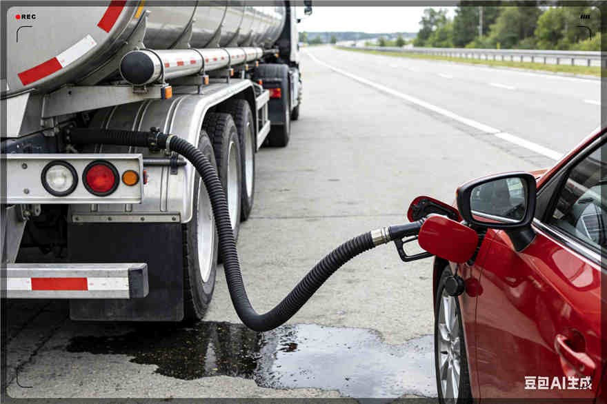 柳河汽车救援送水案例